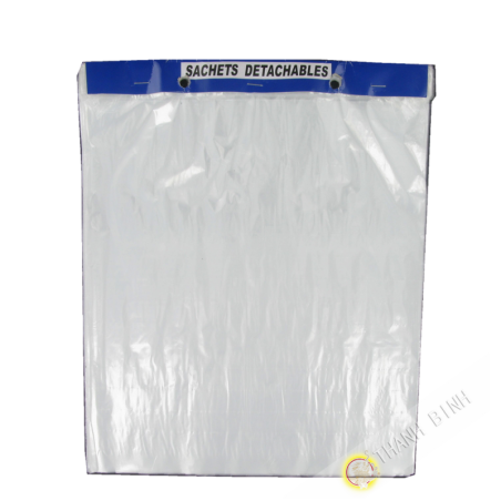 Sac plastique transparent MM 30x35cm 100pcs 400g Chine