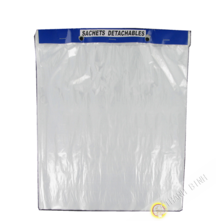 Sac plastique transparent MM 30x35cm 100pcs 400g Chine