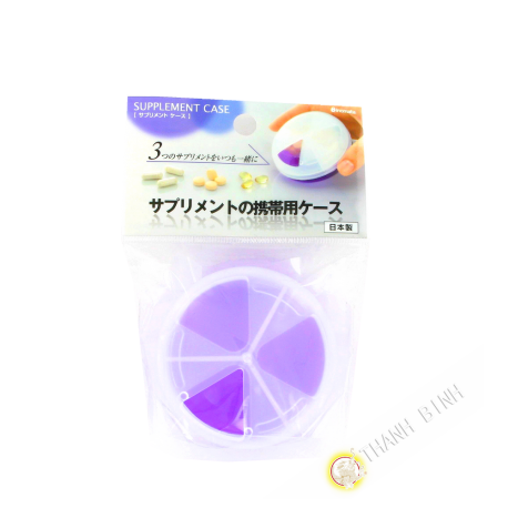 Dosing for medicinal product purple Ø7,5cmx3,8cm INOMATA Japan