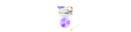 La dosificación para productos medicinales púrpura Ø7,5cmx3,8cm INOMATA Japón