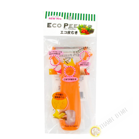 Sparschäler Eco Kawamuki plastic 14cm KOHBEC Japan