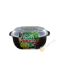 Box-food-rechteck mirco-welle 470ml 11x15xH6cm NAKAYA Japan (1pc)