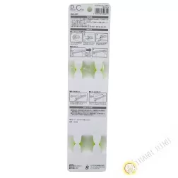 Clip / abrazadera de la granja de la bolsita de plástico verde 3x24,5cm, muchos de 2pcs INOMATA Japón