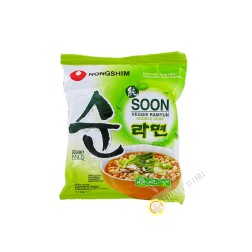 Soup nouillle vegetable Soon Veggi Ramyun NONGSHIM cardboard 20x112g Korea
