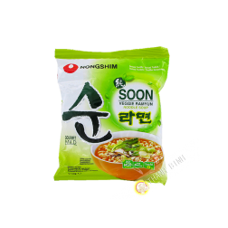 Soupe nouillle légume Soon Veggi Ramyun NONGSHIM Carton 20x112g Corée