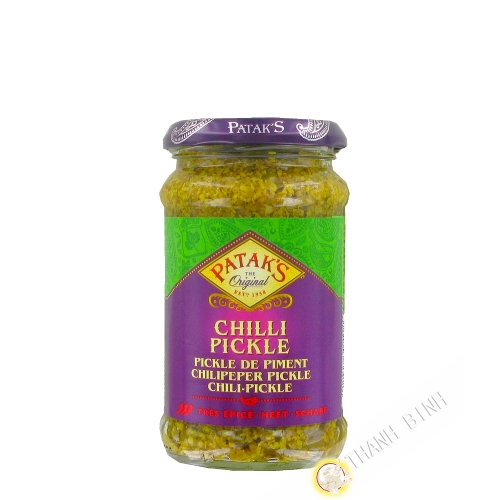 Chilli pickle hot-PATAK'S 283g United Kingdom