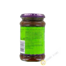 Brinjal Aubergine pickle PATAK'S 312g Royaume-Uni