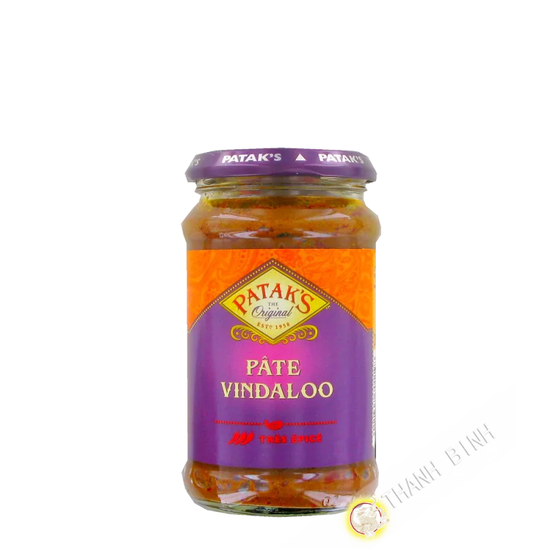 Vindaloo paste PATAK'S 283g Royaume-Uni