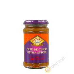 La pasta di Curry olio extra caldo PATAK 283g Regno Unito