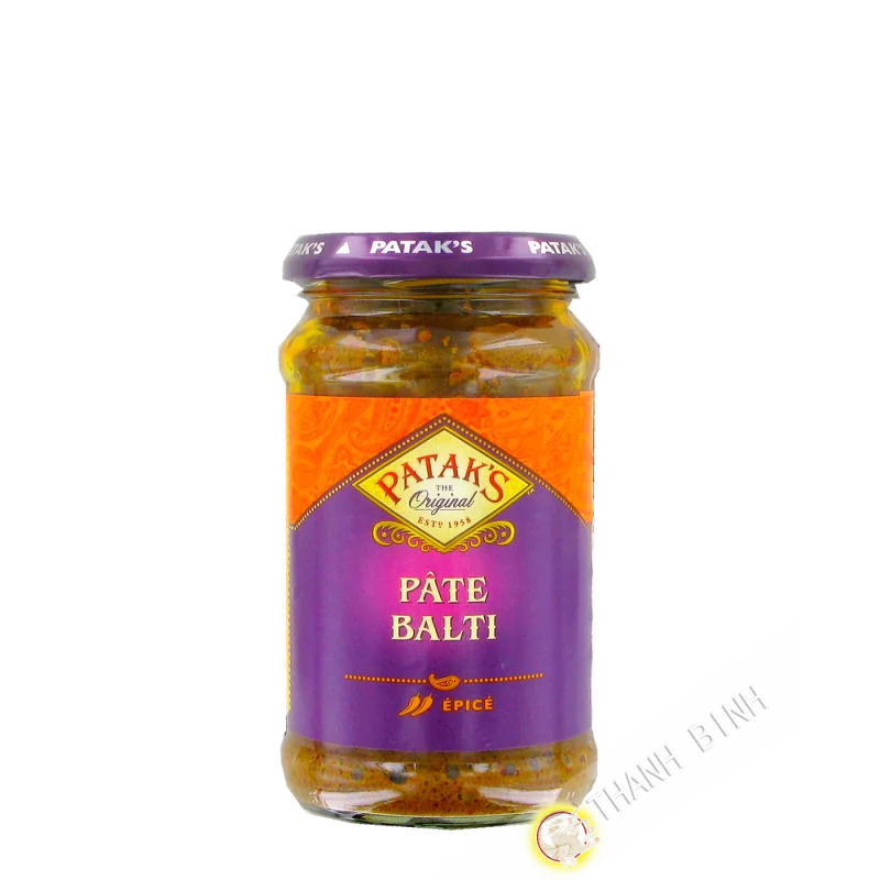 Balti paste PATAK'S 283g Royaume-Uni