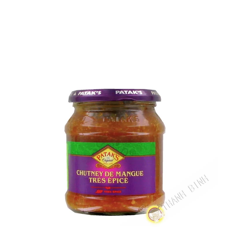 Hot Mango chutney PATAK'S 340g United Kingdom