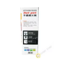 Topf fondue edelstahl 28cm JIN RONG FA China