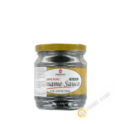 Pasta de sésamo negro FOREWAY 240g Taiwán