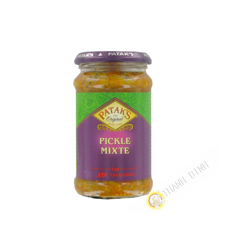 Mixed pickle paste PATAK'S 283g Royaume-Uni