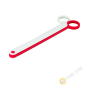 Clip / Pince công ty túi nhựa màu đỏ trắng 6x20cm INOMATA Bản Clip / Pince công ty túi nhựa màu đỏ trắng 6x20cm INOMATA Bản