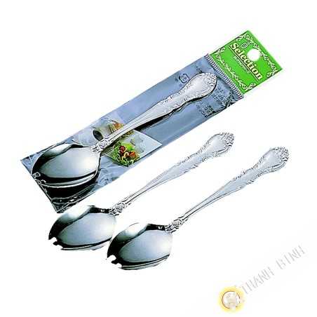 Teelöffel tee mit melone, packung 3pcs edelstahl 13cm KOHBEC Japan