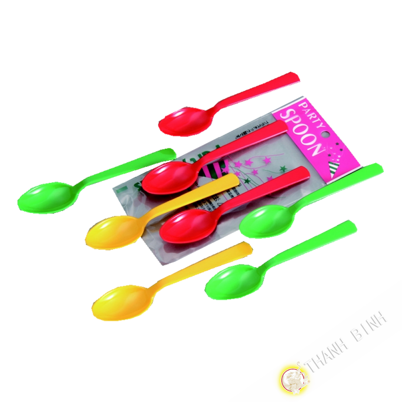 Spoon plastiquec lot of 8pcs 14cm KOHBEC Japan Spoon plastiquec lot of 8pcs 14cm KOHBEC Japan