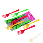 Piccola Forchetta di plastica, sacco di 8pcs 14cm KOHBEC Giappone