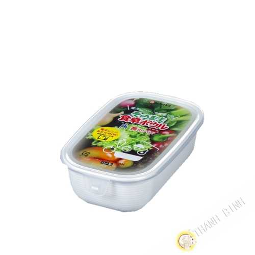 Boîte alimentaire rectangle micro-onde 500ml 10x16xH5cm NAKAYA Japon