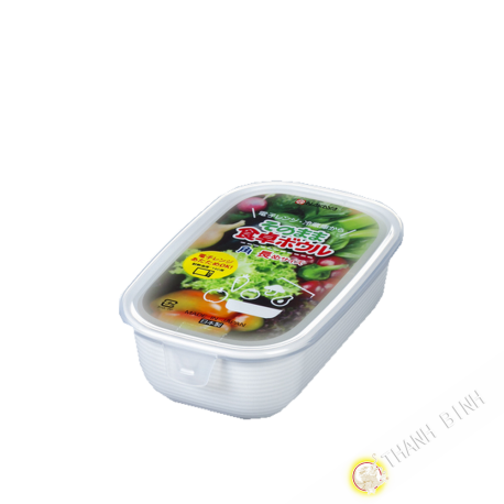 Box food rectangle microwave 500ml 10x16xH5cm NAKAYA Japan