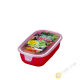 Boîte alimentaire rectangle micro-onde 500ml 10x16xH5cm NAKAYA Japon