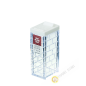 Box spice powder, white plastic 7 holes Ø0,2cm 4x9cm INOMATA Japan Box spice powder, white plastic 7 holes Ø0,2cm 4x9cm INOMATA Japan