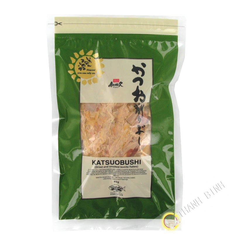 Pescado seco bonique katsuobishu WADAKYU 40g Japón