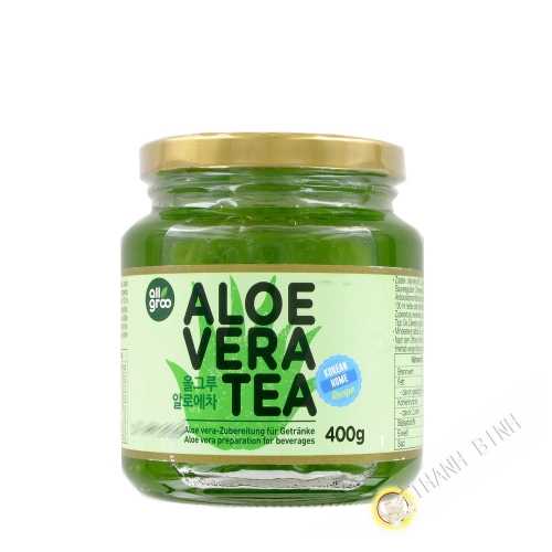 Tea Jelly) and aloe vera (ALL GROO 400g Korea