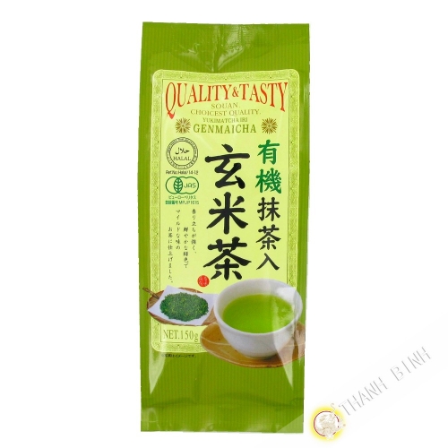 Matcha del tè verde con riso soffiato SOAN 150g Giappone
