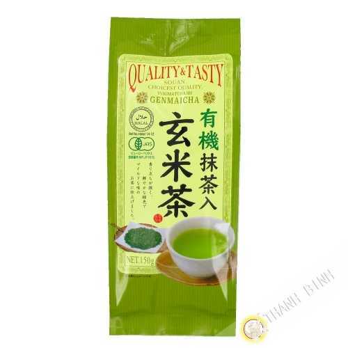 Matcha green tea with puffed rice SOAN 150g Japan