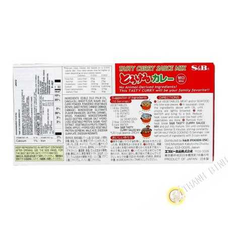 Tableta de curry suave SB 200g de Japón