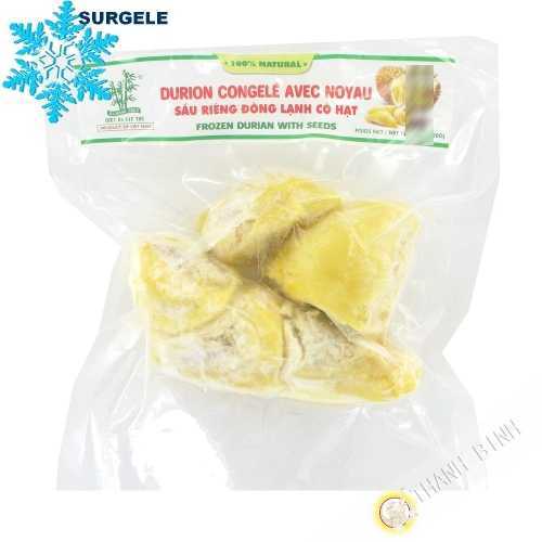 Durian avec noyau Sau rieng 3 BAMBOU 400g Vietnam - SURGELES