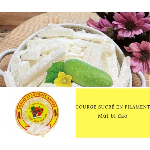 La calabaza dulce de filamentos de DRAGÓN de ORO 200g de Vietnam