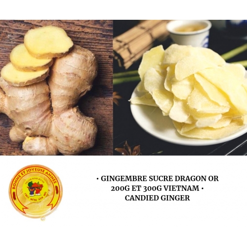 Ginger sweet DRAGON GOLD 200g Vietnam