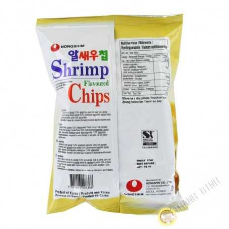 Chip di gamberetti il NONGSHIM 75g di Corea