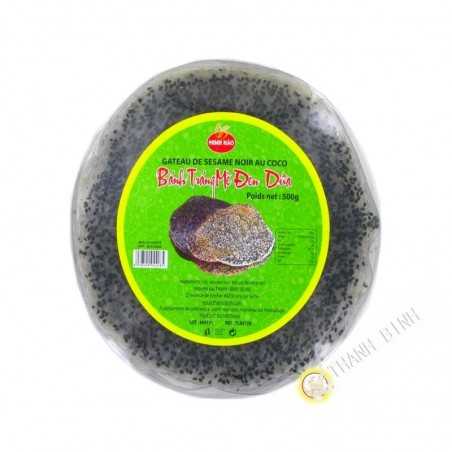 Cake black sesame and coconut MINH HAO 500g Vietnam