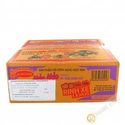 Soupe nouille instantanée HAO HAO crevette aigre épice ACECOOK carton 30x75g Vietnam