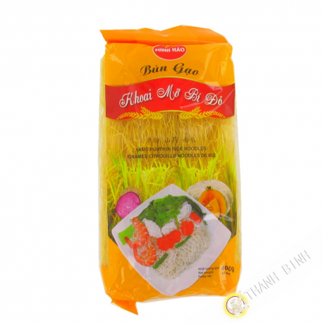 Fideos de arroz con calabaza ñame MINH HAO 400g de Vietnam