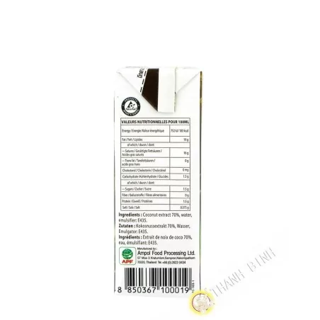 latte di cocco CHAOKOH - 250ML Thailandia