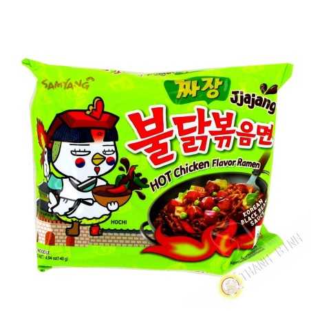Nouille Ramen spicy hot chicken Jjajang SAMYANG 140g Corée