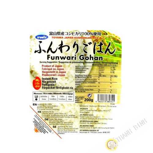 Reis Funwari gekocht TOYAMA Japan 200g