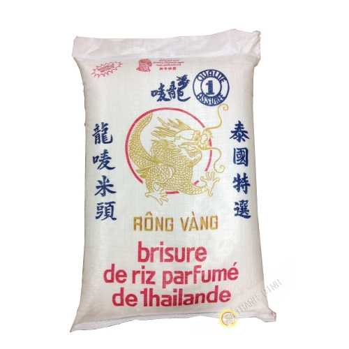 Riz parfumé cassé 1 fois DRAGON OR 20kg Thailande