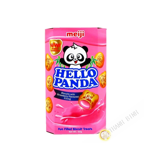 Hello Panda Strawberry Biscuit MEIJI 50g Trung Quốc