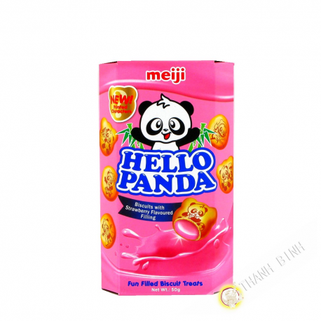 Biscuit Hello Panda fraise MEIJI 50g Chine