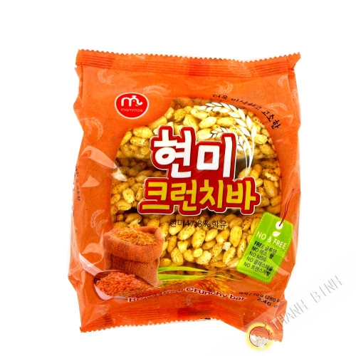 Crackers de riz complet MAMMOS 70g Corée