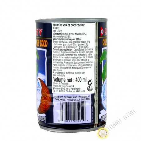 Crema di cocco SAVOIA 400ml Thailandia
