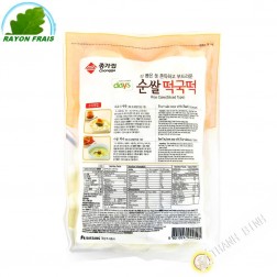 Gateau de riz en tranche CHONGGA 500G Corée - FRAIS