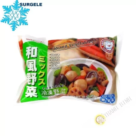 Hỗn hợp rau wafu yasai WEL-PAC 454g - SURGELES