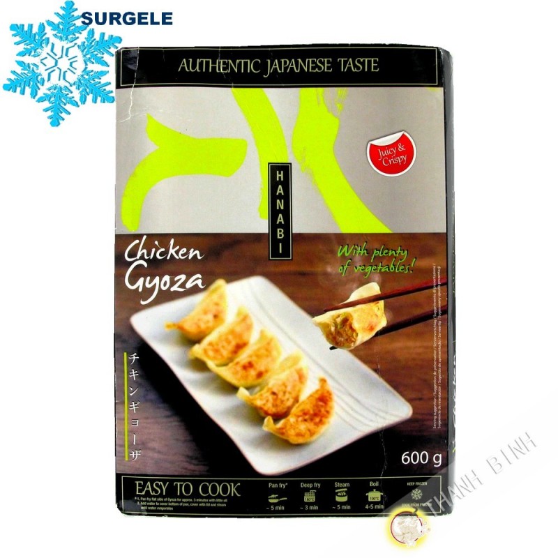 Gyoza mit huhn HANABI 600g Polen - HALLO,