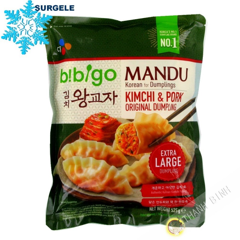 Gyoza Mandu und kimchi & schweinefleisch BIBIGO 525g Deutschland - HALLO,